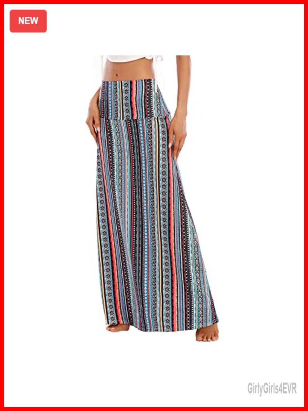 Women's Tummy Control Maxi Skirt Cotton Polyester Stretch Flared High Waist Long